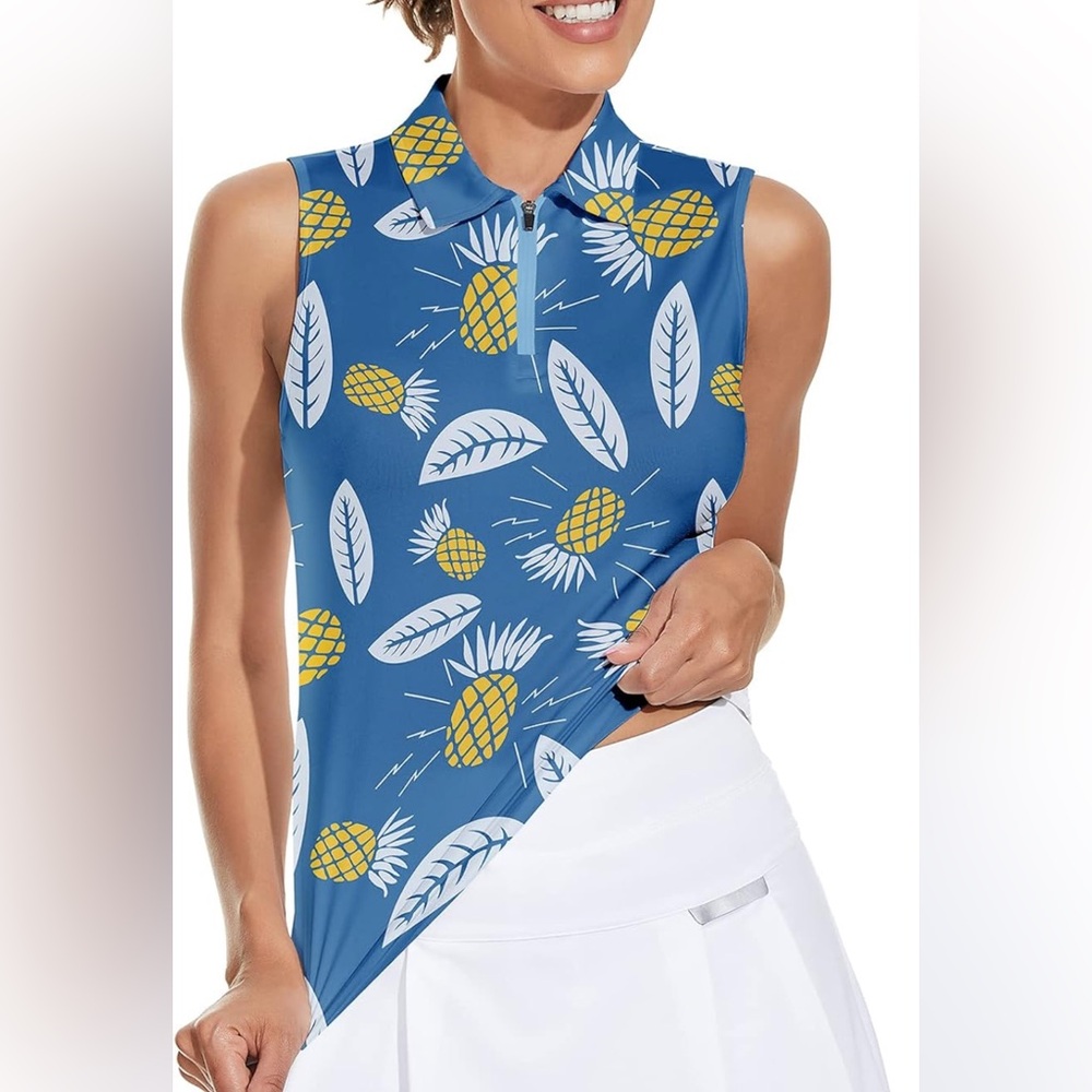 Sleeveless Women's Golf Top